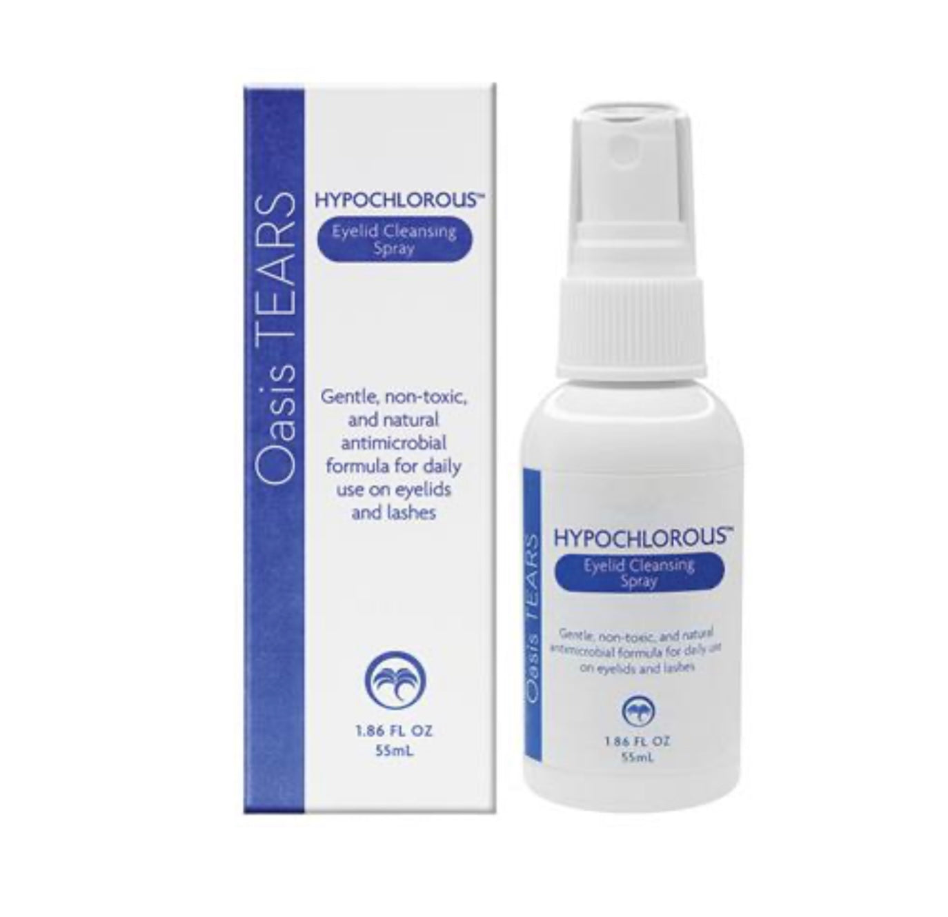 OASIS TEARS HYPOCHLOROUS™ Eyelid & Lash Cleansing Spray